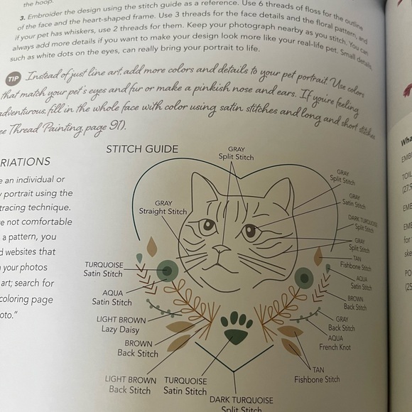 Book - Embroidery Art Doodle Slow Stitch - Picture 11 of 16